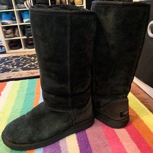 Genuine UGG Women's Classic Tall Black Boot